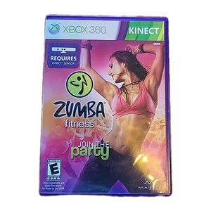 Microsoft Xbox 360 Kinect Zumba Fitness- Tested Complete